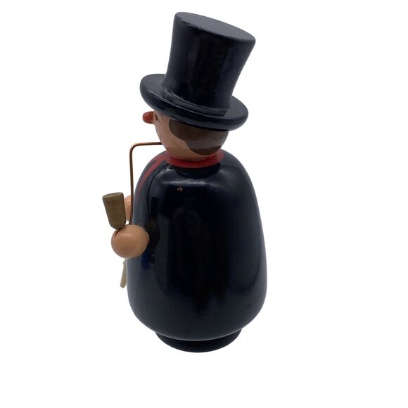 Kathe Wohlfahrt German Smoker Chimney sweep ladder pipe 5" wooden - Picture 4 of 8